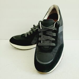 NEW Munro Piper Sneaker Suede Low Top Glitter Lace Up Arch Support Size 9.5